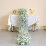 Chemin de Table Floral en Soie – Décoration Mariage & Centre de Table