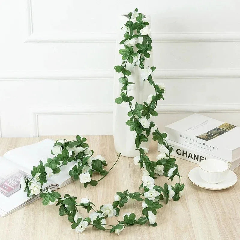 Guirlande de Roses Artificielles 2,5m – Décoration Mariage & Maison - Rose Eternelle La Boutique