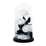 Trio de Roses Éternelles "Amour Infini"