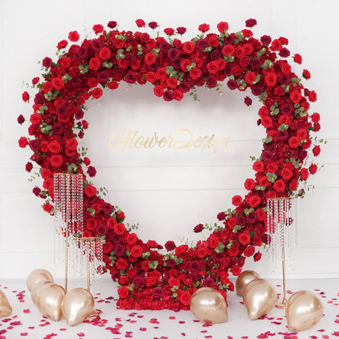 Arche de Mariage en Cœur "Union Éternelle"