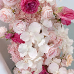 Guirlande de Roses en Soie – Décoration Mariage & Arche Extérieure