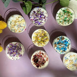 Coffret de 6 Bougies "Jardin de Cristaux"