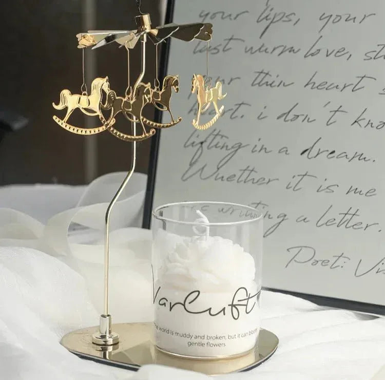 Bougie Sculpturale "Bubble" - Cire de Soja - Rose Eternelle La Boutique