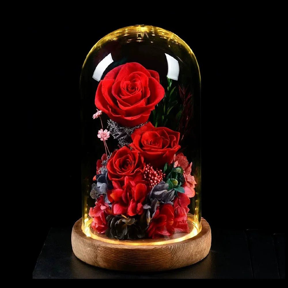 Luxus Eternal Rose – Großes XXL-Modell