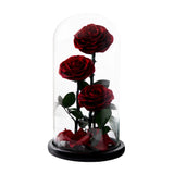 Trio de Roses Éternelles "Amour Infini"
