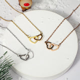 Boite avec Rose Eternelle + Pendentif | Bleu foncée