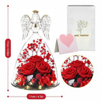 Ange Gardien Lumineux & sa Rose Éternelle