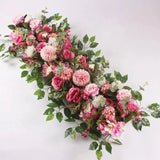 Guirlande de Roses Blanches Artificielles 100cm