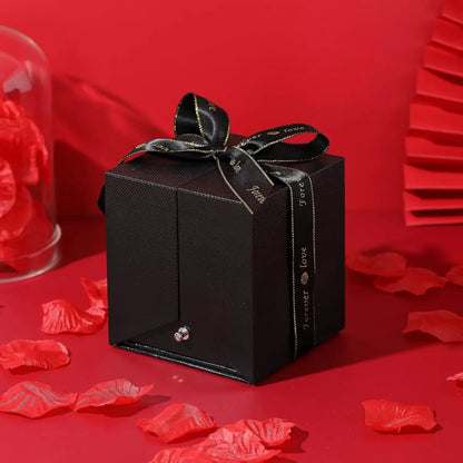 Das Geschenkset „Geheimes Herz“ – Rose & Halskette