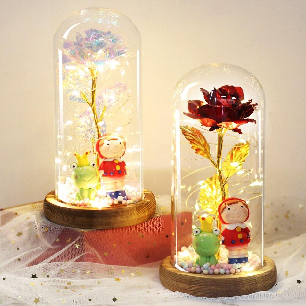 Rose Eternelle Roi Grenouille (Choix de Couleurs) - Rose Eternelle La Boutique