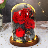 Roses Eternelles (Naturelle) Rouge