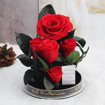 Coffret Edition Limité Rose Eternelle Rouge - Rose Eternelle La Boutique