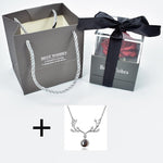 Rose Eternelle Coffret (Choix collier)