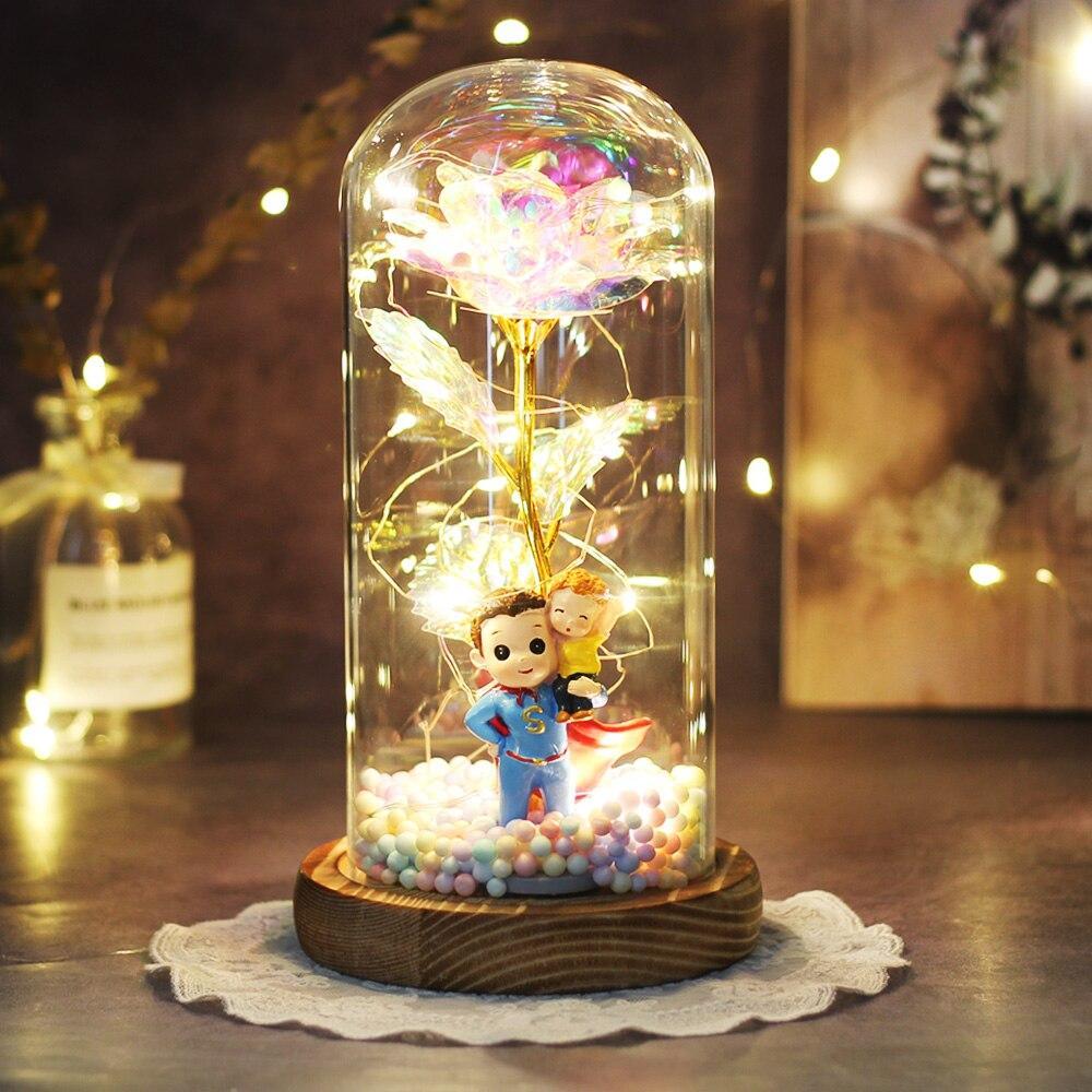 Rose Eternelle Super héros (Style au Choix) - Rose Eternelle La Boutique