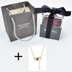 Rose Eternelle Coffret (Choix collier)