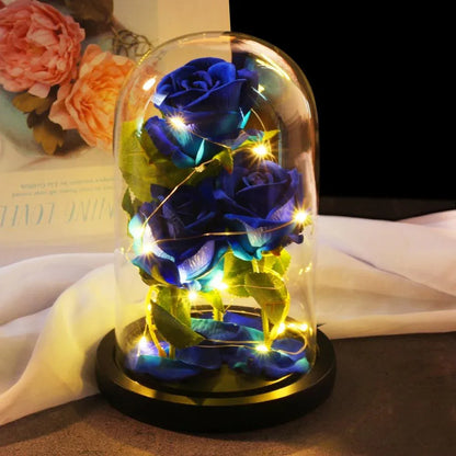 Eternal Rose Boutique Eternal Rose under glass dome (plusieurs couleur disponible)