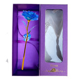 Coffret Rose Éternelle Or 24K – Cadeau de Luxe Inoubliable