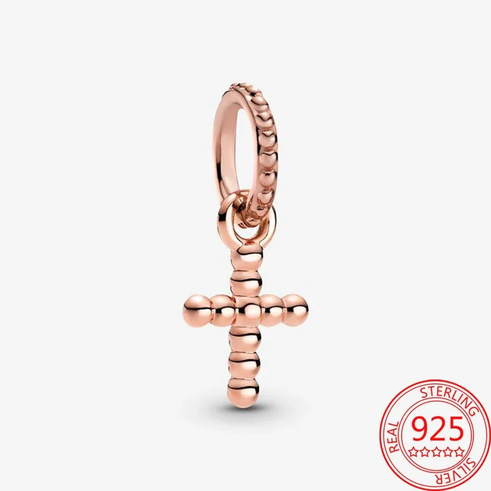 Charms bracelet pandora Cœur Eternel ( Choix de Style ) - Rose Eternelle La Boutique