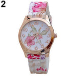 Montre a Quartz & Strass . Edition spéciale : Rose éternelle
