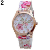 Montre a Quartz & Strass . Edition spéciale : Rose éternelle