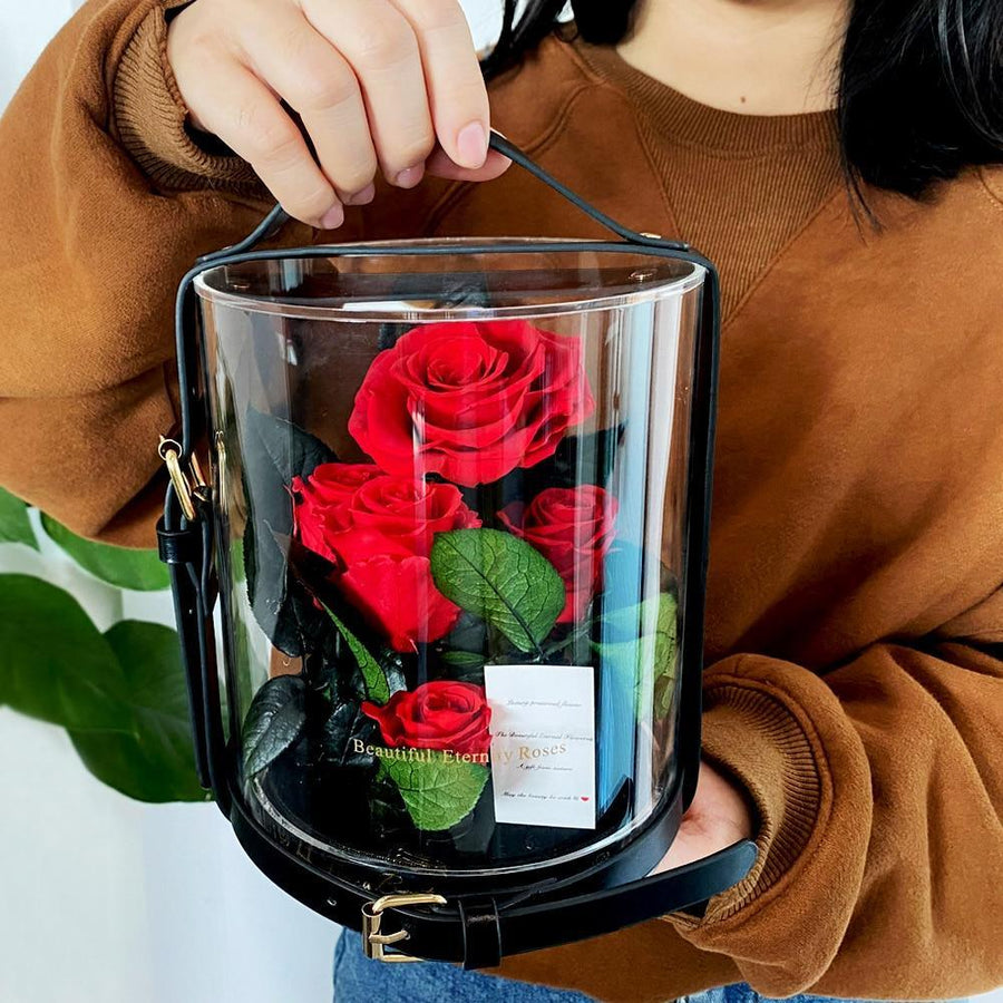 Gift Box de 3 Eternal Rosess White