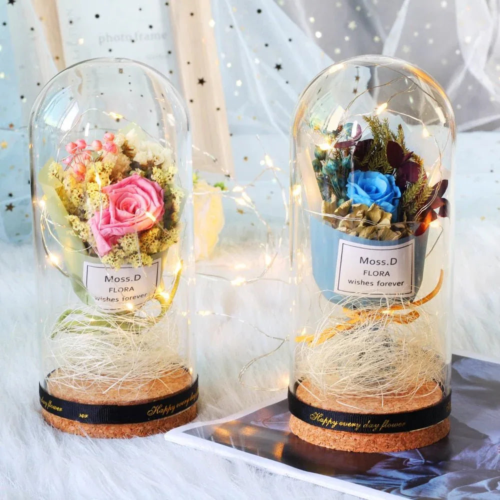 Rose Eternelle Bouquet (Choix de Couleurs) - Rose Eternelle La Boutique