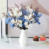 Fleurs Artificielles pour Décoration - Bouquet de Plantes Réaliste