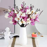 Fleurs Artificielles pour Décoration - Bouquet de Plantes Réaliste