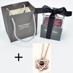 Rose Eternelle Coffret (Choix collier)