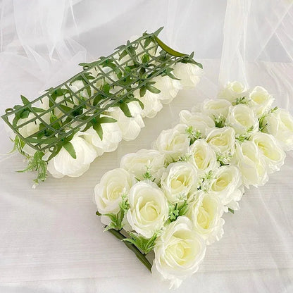 Décoration de Mariage - Panneau de Rose Eternelle Artificielles - Rose Eternelle La Boutique