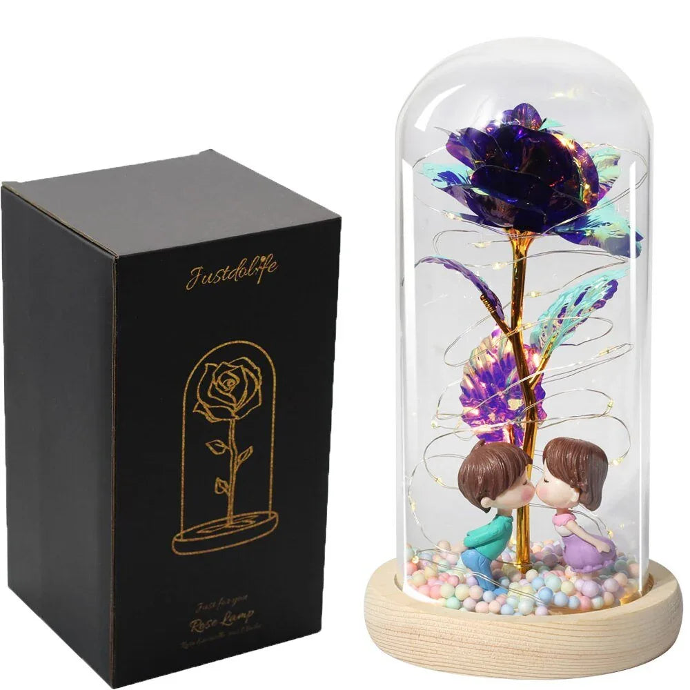 Rose Eternelle Mariage Or 24K (Choix de Couleurs) - Rose Eternelle La Boutique