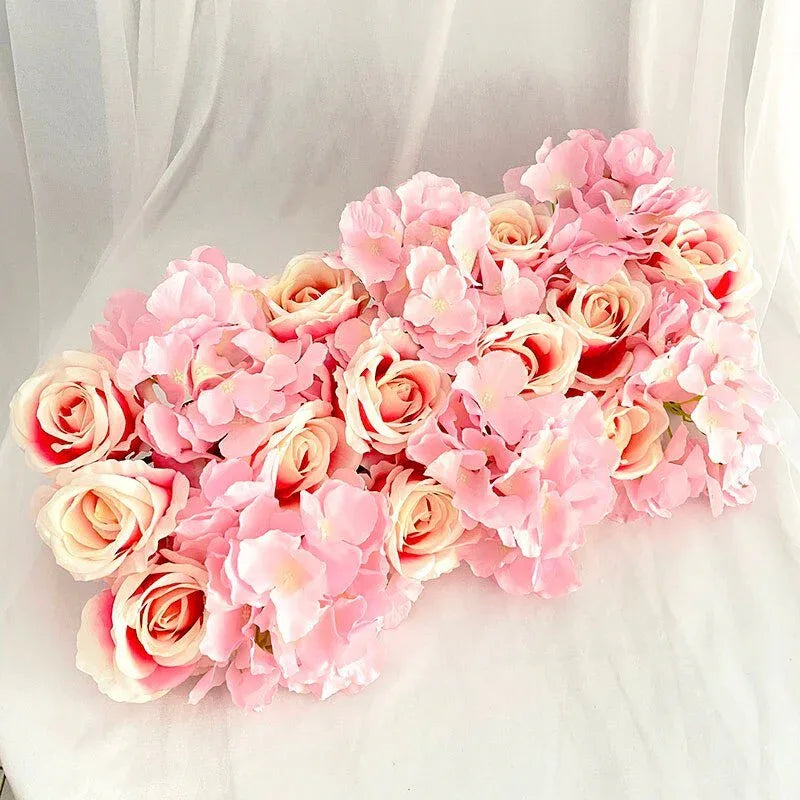 Décoration de Mariage - Panneau de Rose Eternelle Artificielles - Rose Eternelle La Boutique