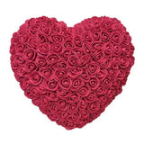 Cœur en Rose Eternelle (Choix de couleur & Taille)