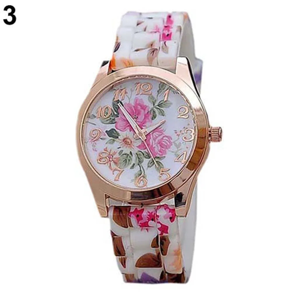 Montre a Quartz & Strass . Edition spéciale : Rose éternelle - Rose Eternelle La Boutique