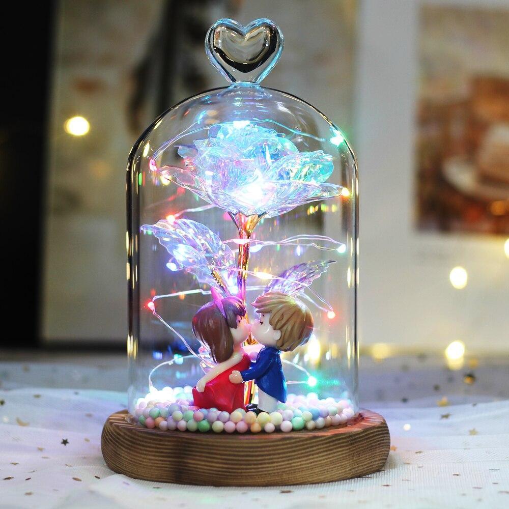 Rose Eternelle Mariage Or 24K ( Choix de Couleurs ) - Rose Eternelle La Boutique