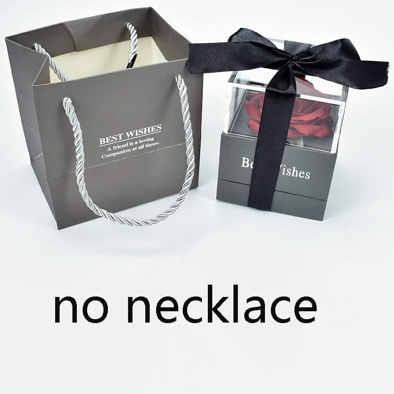 Rose Eternelle Coffret (Choix collier) - Rose Eternelle La Boutique