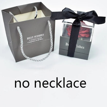 Rose Eternelle Coffret (Choix collier) - Rose Eternelle La Boutique