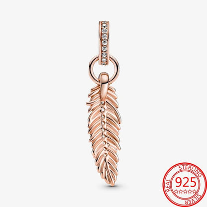 Charms bracelet pandora Cœur Eternel ( Choix de Style ) - Rose Eternelle La Boutique