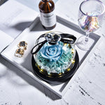 Rose Eternelle Suprême avec Cloche design ( Choix de couleur )