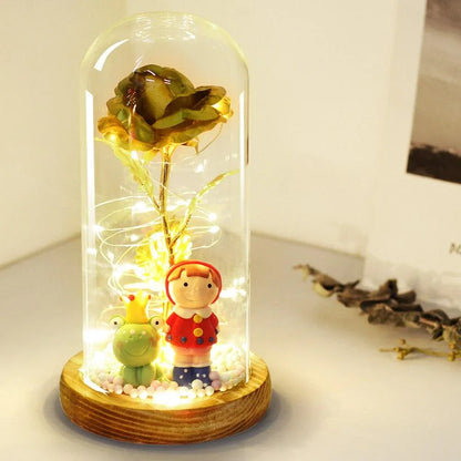 Rose Eternelle Roi Grenouille (Choix de Couleurs) - Rose Eternelle La Boutique