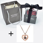 Rose Eternelle Coffret (Choix collier)