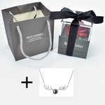 Rose Eternelle Coffret (Choix collier)