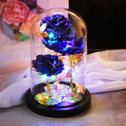 Rose Eternelle Diamant Bleu - Rose Eternelle La Boutique