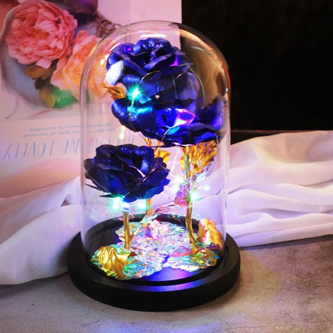Rose Eternelle Diamant Bleu - Rose Eternelle La Boutique