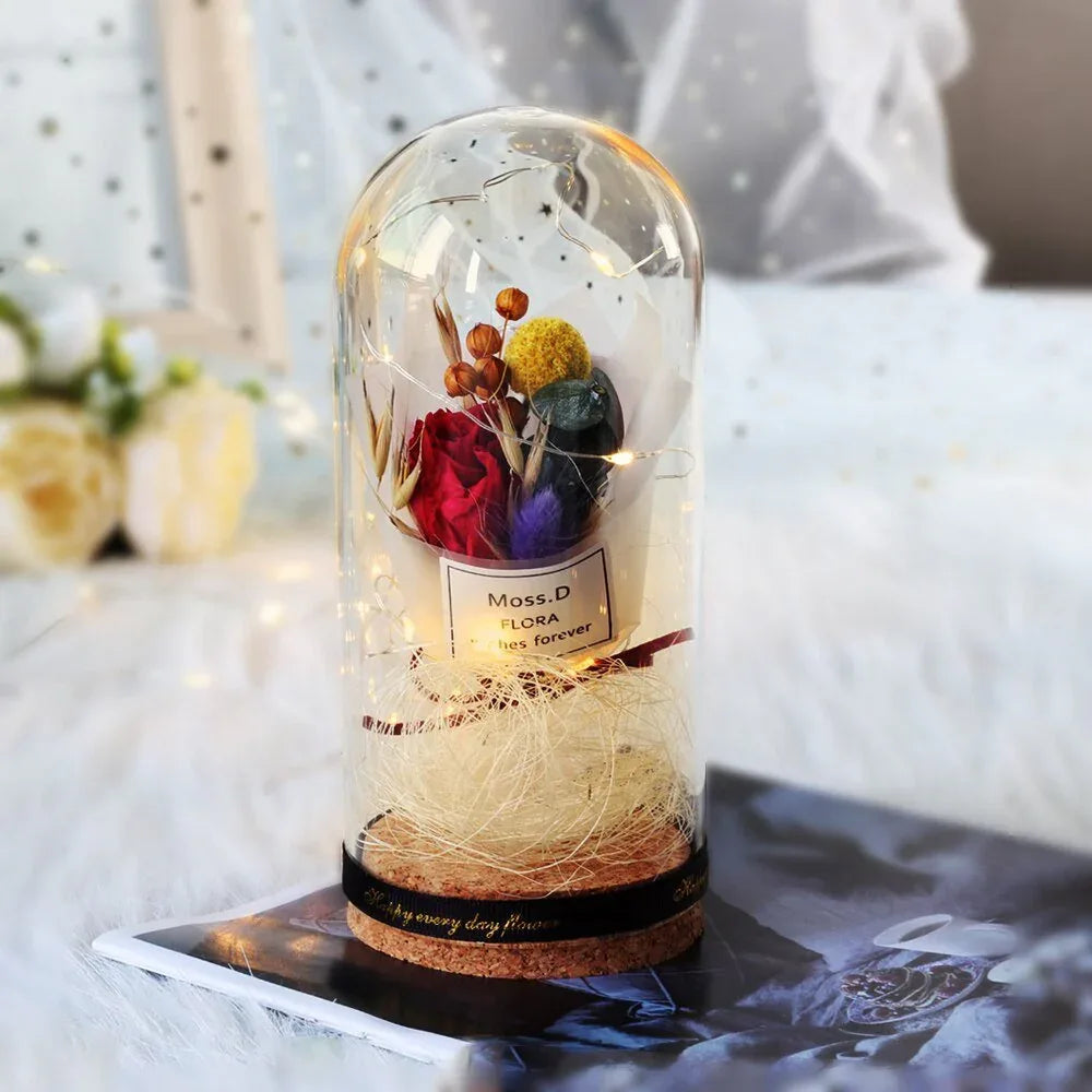 Rose Eternelle Bouquet (Choix de Couleurs) - Rose Eternelle La Boutique