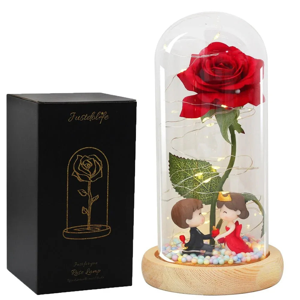 Rose Eternelle Mariage Or 24K (Choix de Couleurs) - Rose Eternelle La Boutique