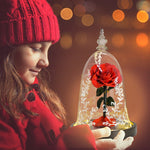 Rose Eternelle Suprême avec Cloche design ( Choix de couleur )