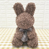 45cm Roses Bunny Valentine's Day Eternal Flower Rabbit Romantic Wedding Engagement Ceremony Party Decoration Christmas Gifts
