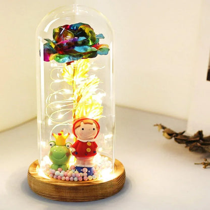 Rose Eternelle Roi Grenouille (Choix de Couleurs) - Rose Eternelle La Boutique