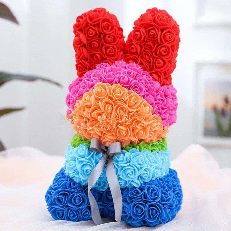 Lapin en Rose Eternelle ( Choix ) - Rose Eternelle La Boutique